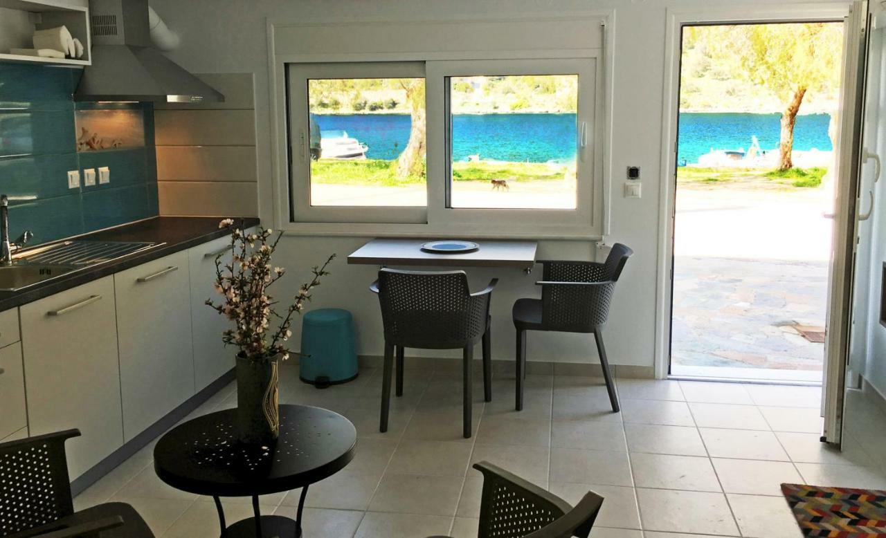Sea Front Studio - Porto Boufalo - Evia ภายนอก รูปภาพ